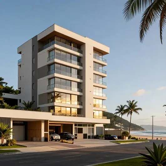 Apartamento Airbnb com garagem perto da Praia do Canto