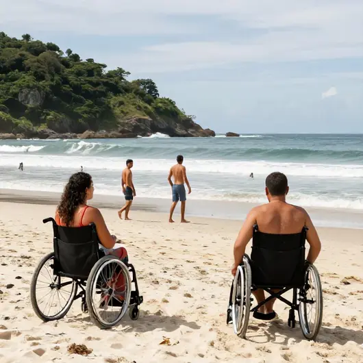 Banho de Mar Assistido em Vitória: Acessibilidade e Inclusão nas Praias