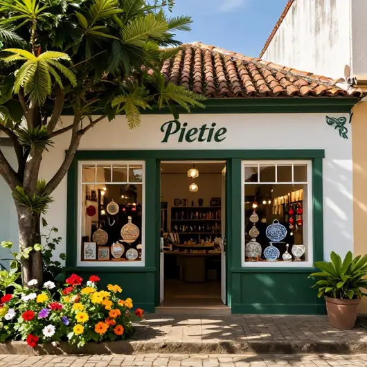 Descubra a Pietie loja em Praia Do Canto