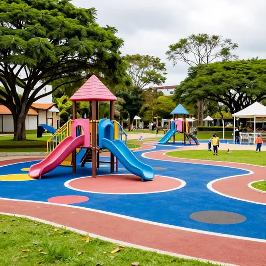 Descubra o Pink e Blue Park