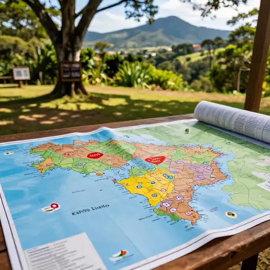 Mapa do Turismo do ES Mapa do Turismo do ES