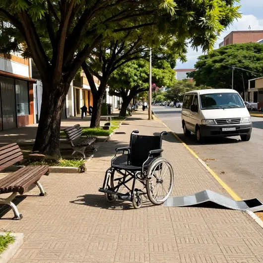 Transporte porta a porta para cadeirante
